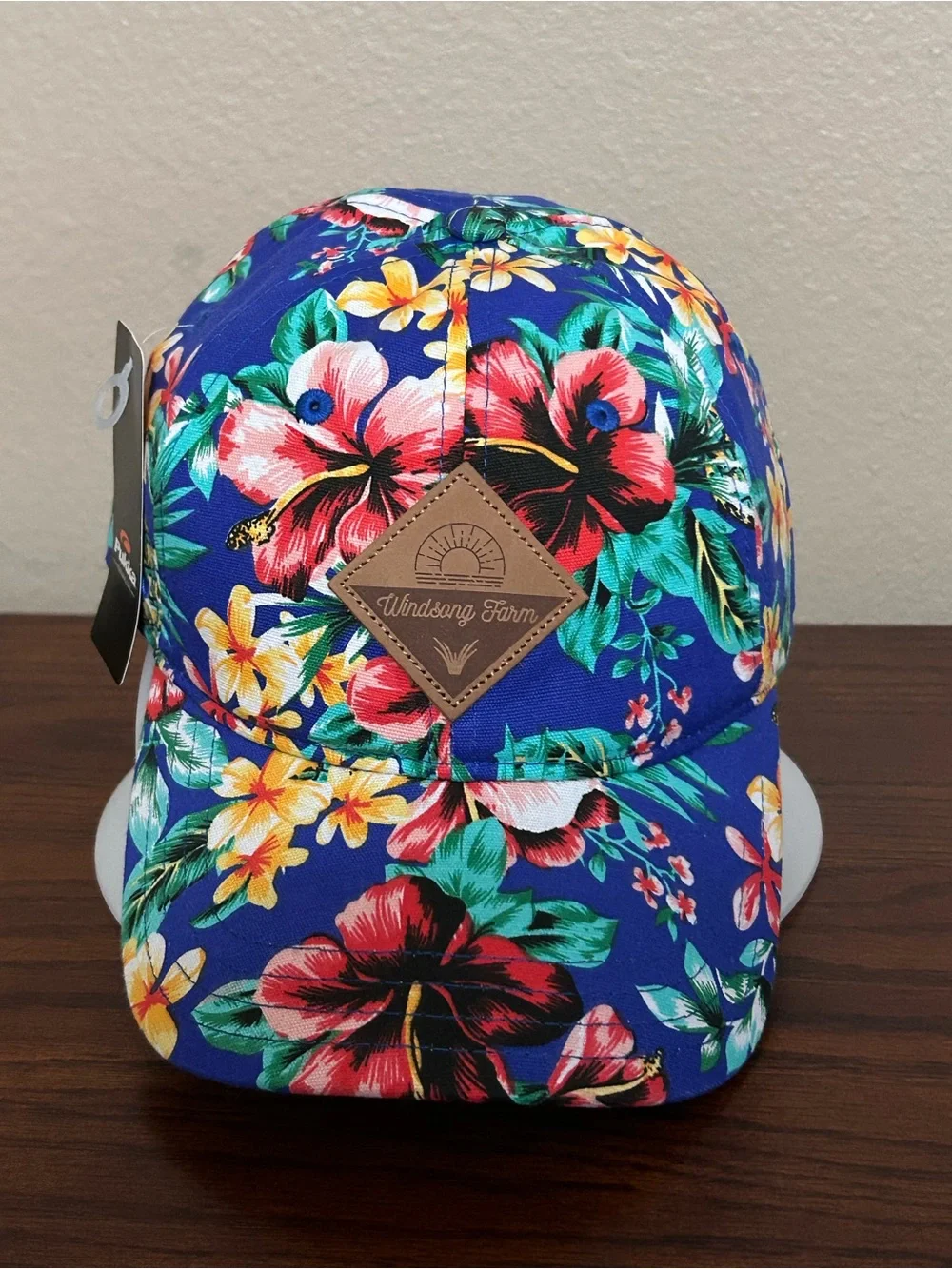 Pukka Windsong Farm Men’s Hawaiian Blue Adjustable Golf Hat